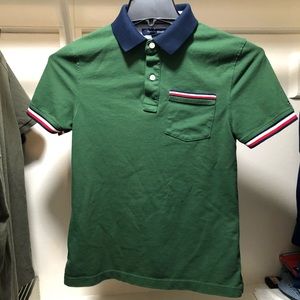 Green Tommy Hilfiger Polo